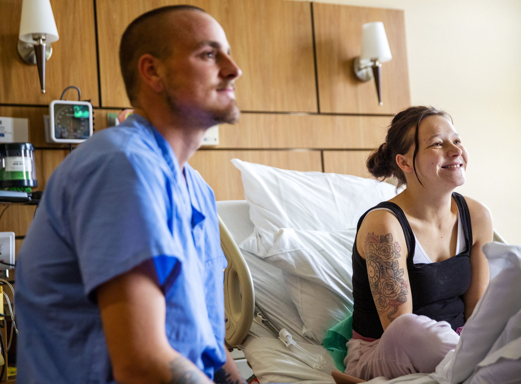 Baby born in car on way to hospital